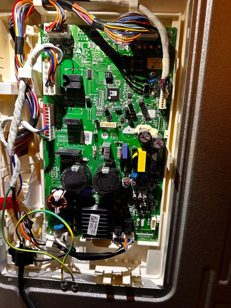 Main control board of an Electrolux refrigerator