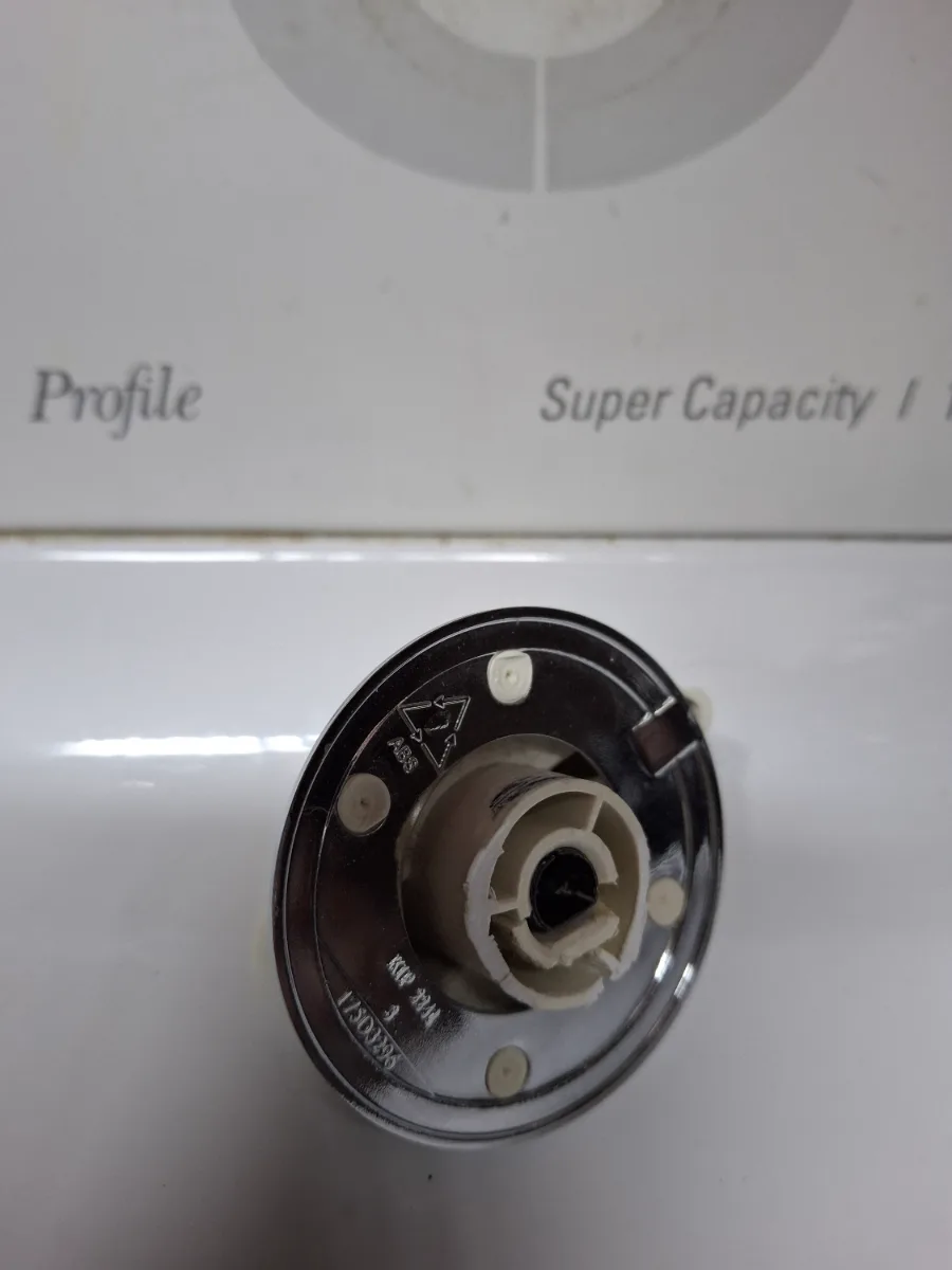 Broken control knob on a GE Profile dryer