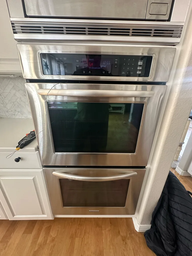 KitchenAid double wall oven
