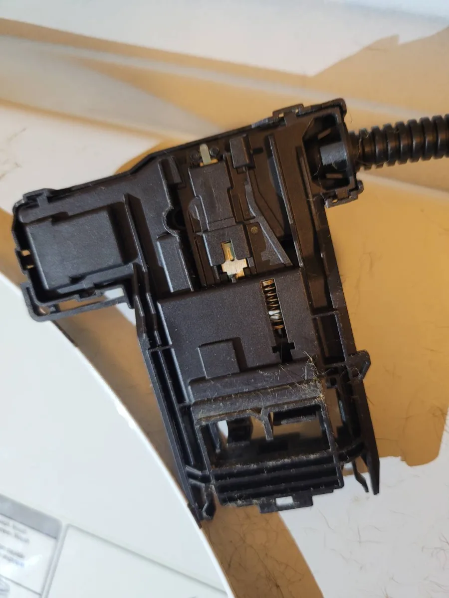 Lid lock assembly from a Maytag top-load washer