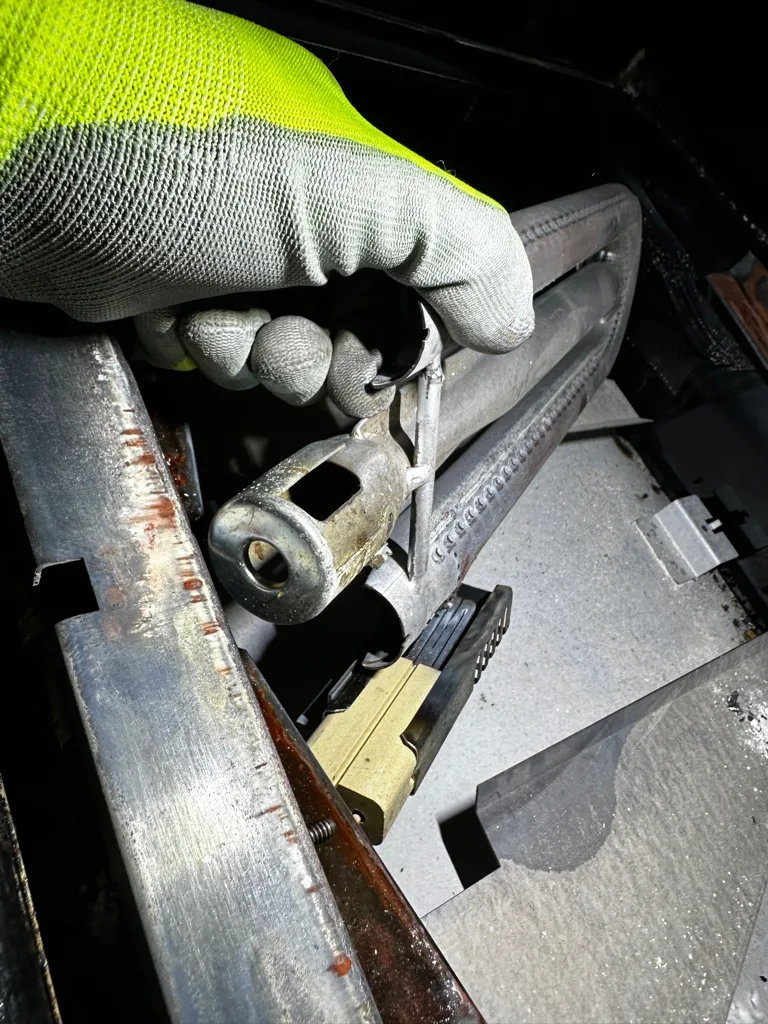 Replacing the oven igniter on a Wolf gas range